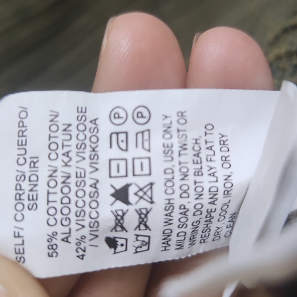 Lucky Brand Olive Green Chunky Knit Cold Shoulder Sweater - Picture 5 of 6